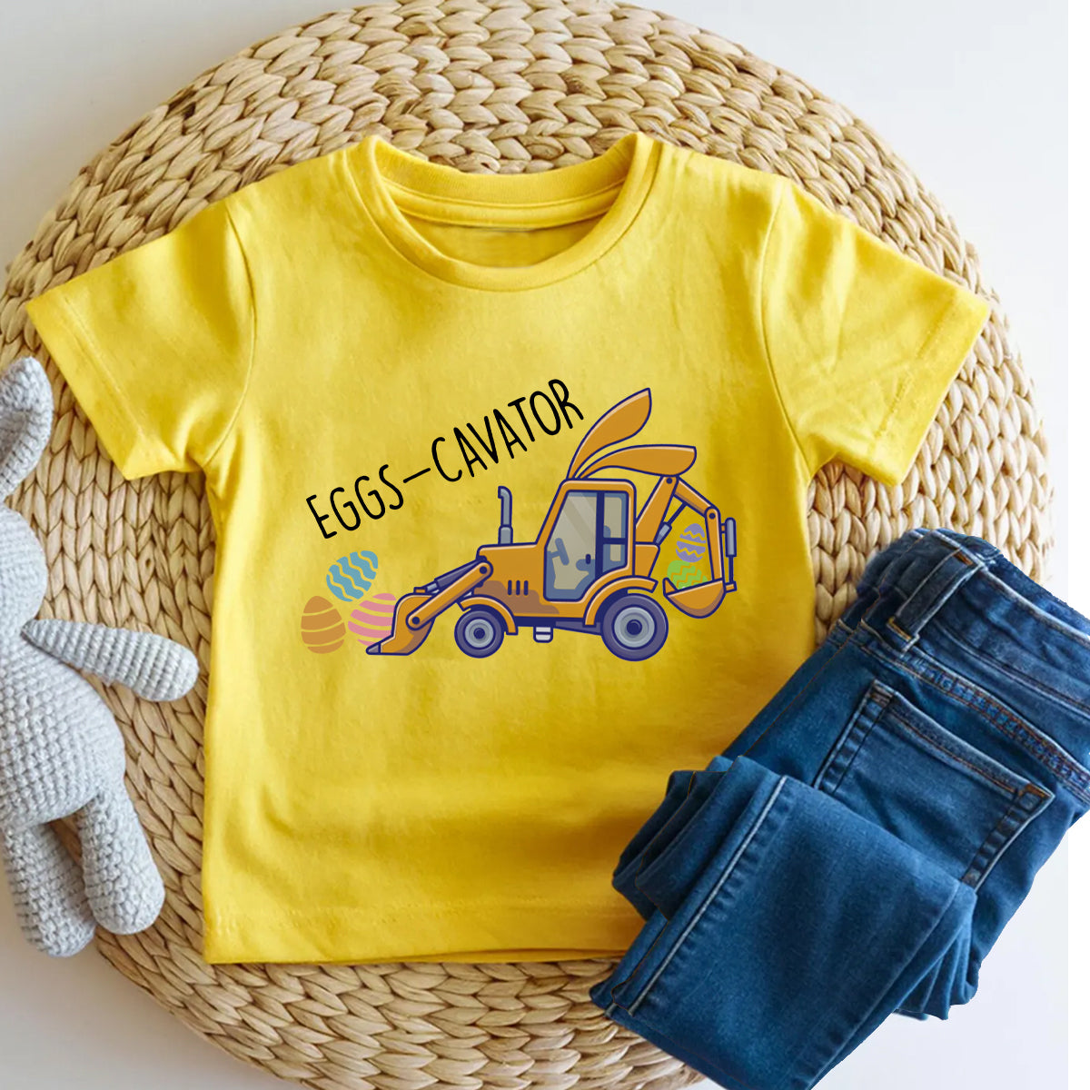 Eggs-Cavator  Toddler T-shirts