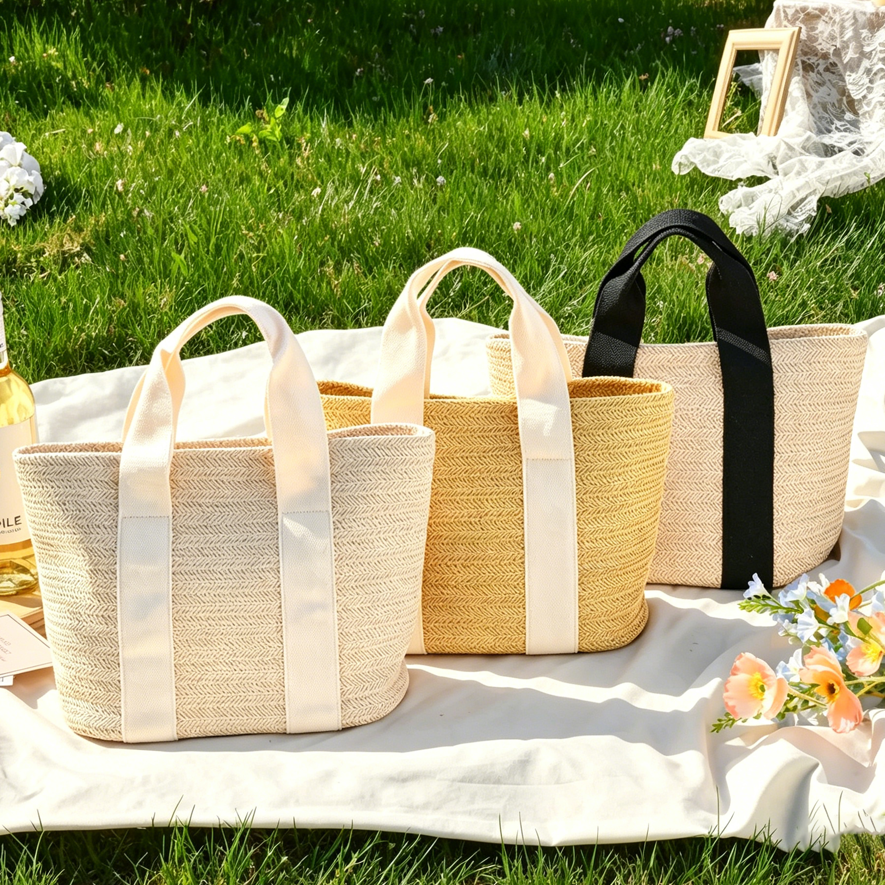 Bohemian-Style Beach Bag — Women's Vacation & Leisure Bag