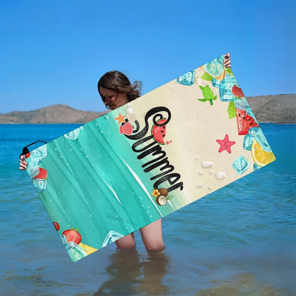 Enjoy Your Vacation Summer Beach Towel