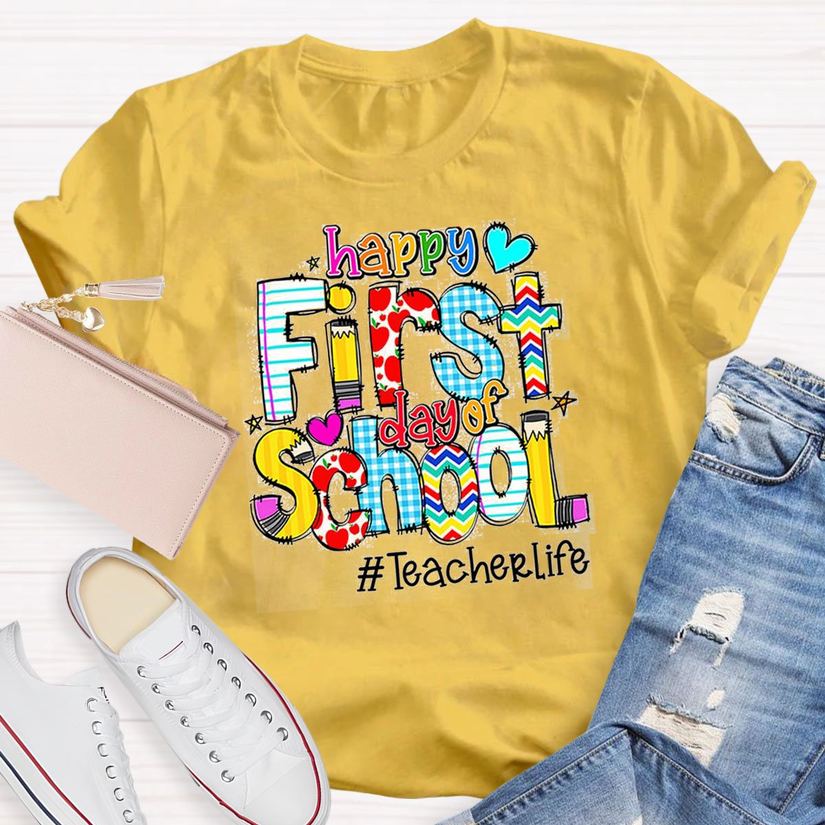 Happy First Day Of School T-Shirt