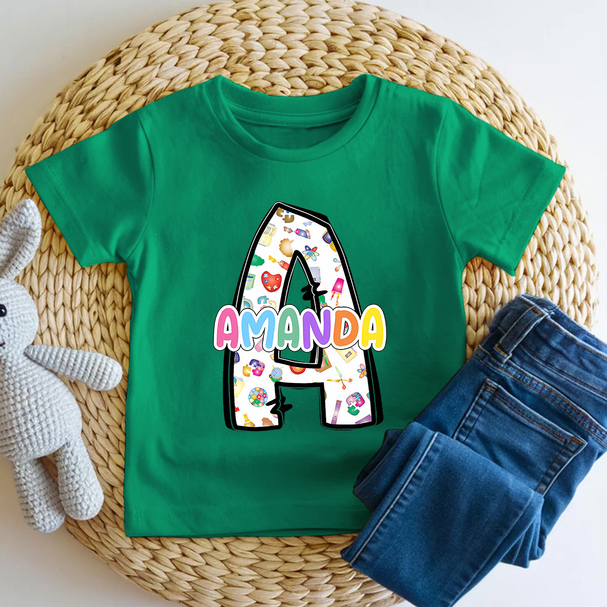 Personalized Name Little Learner Toddler T-shirts