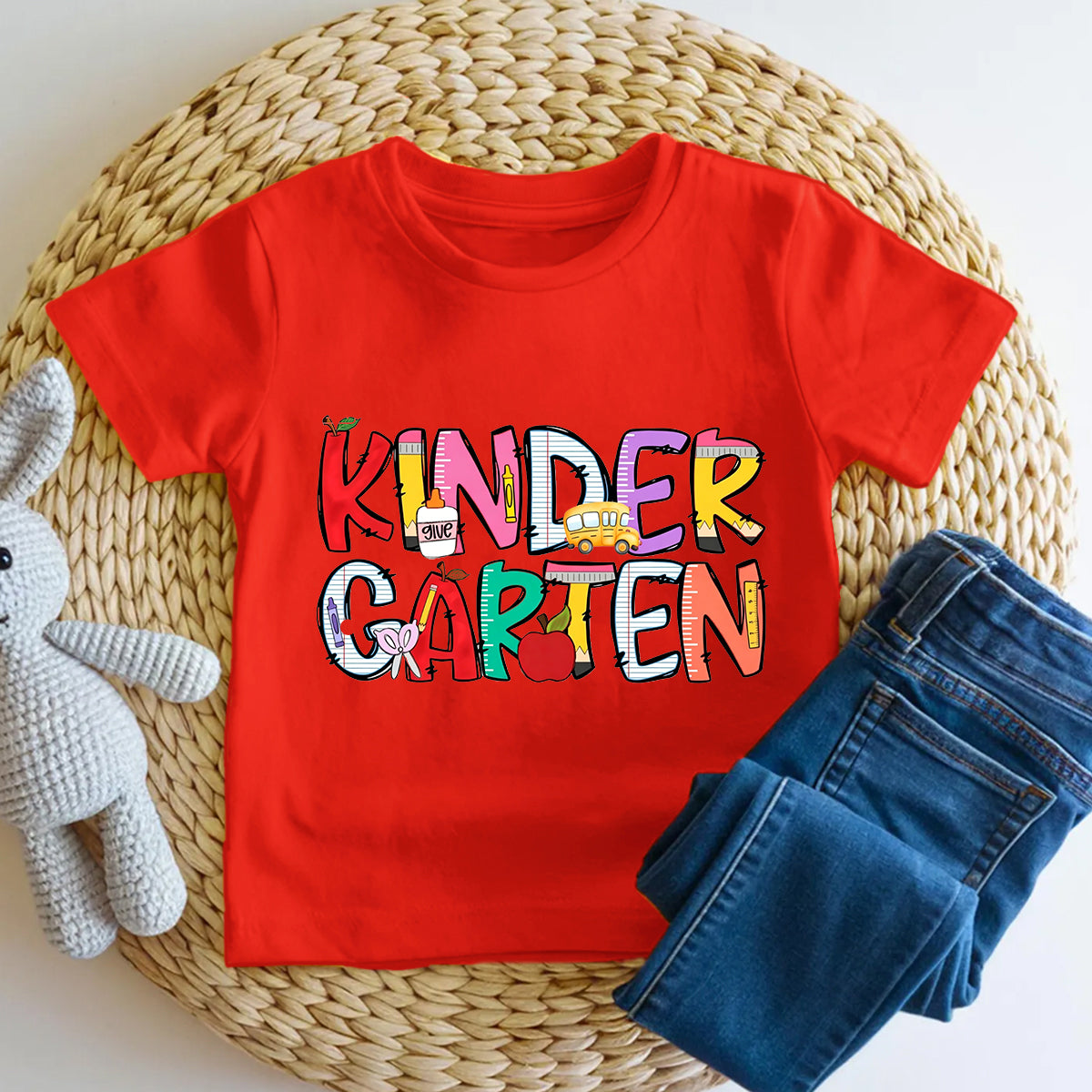 Personalized Grade Kindergarten Ready Toddler T-shirts