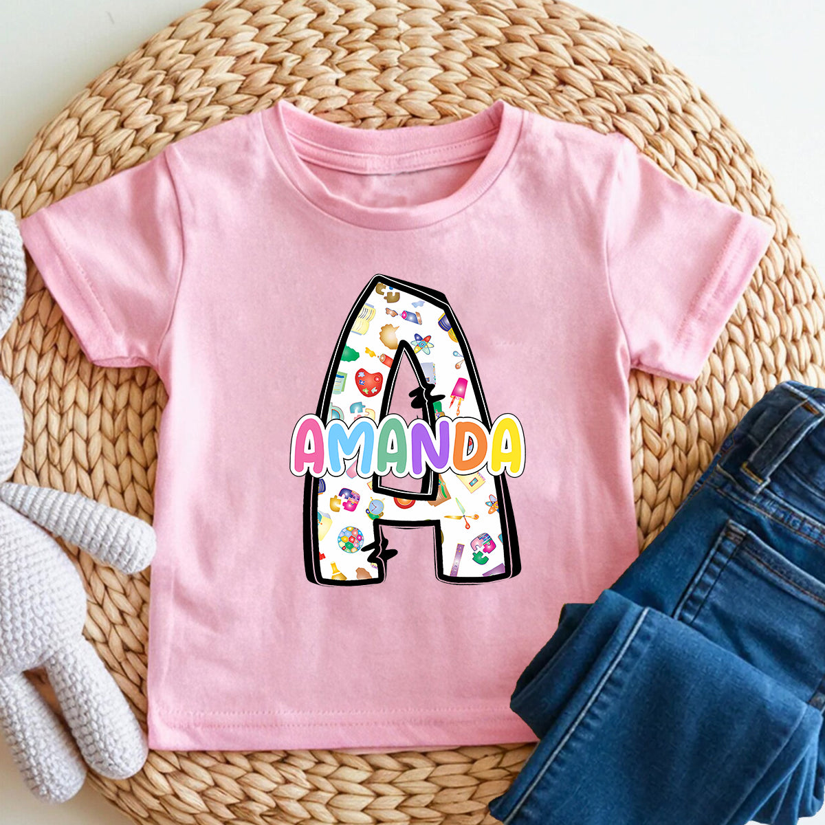 Personalized Name Little Learner Toddler T-shirts