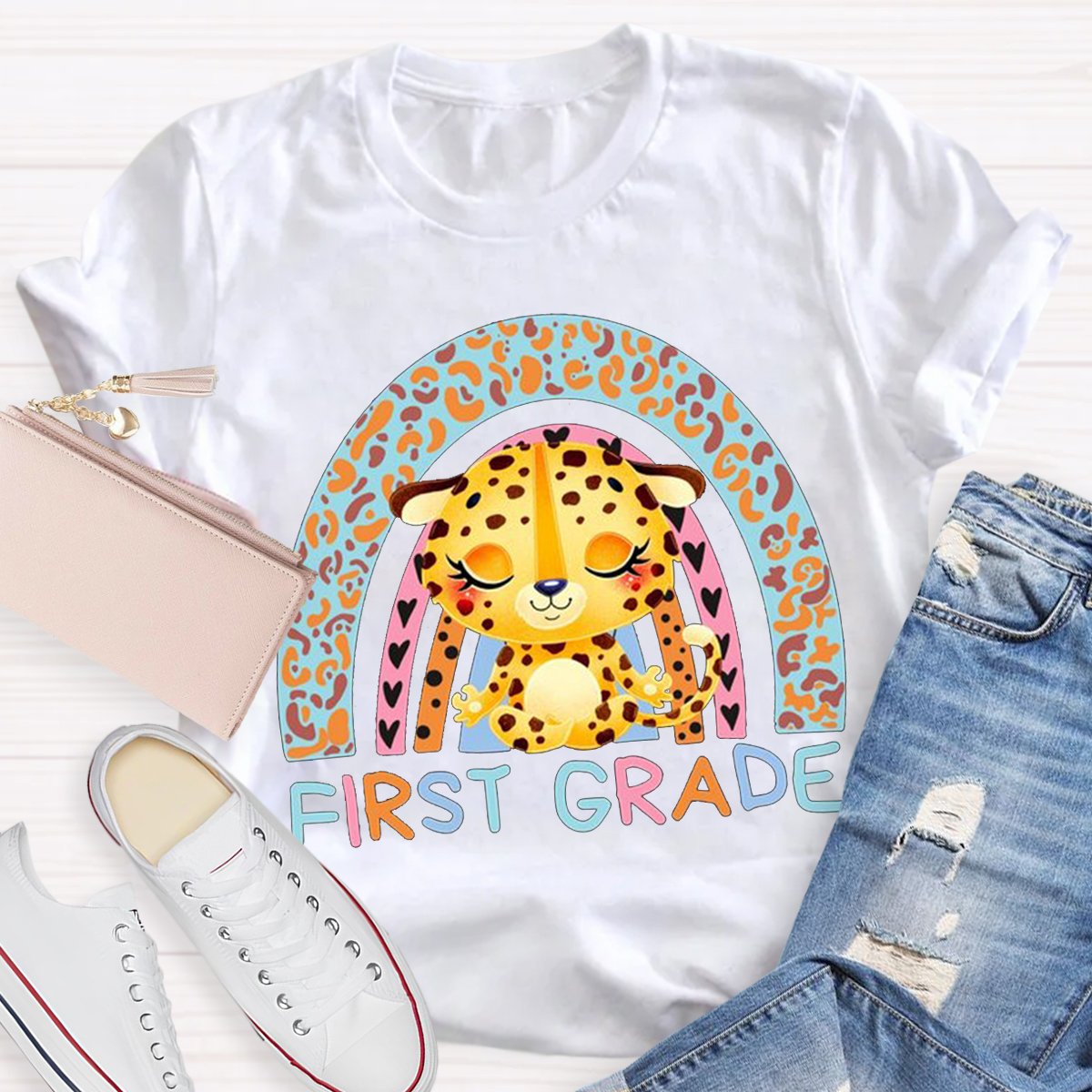 Personalized Grade Teacher Shirt