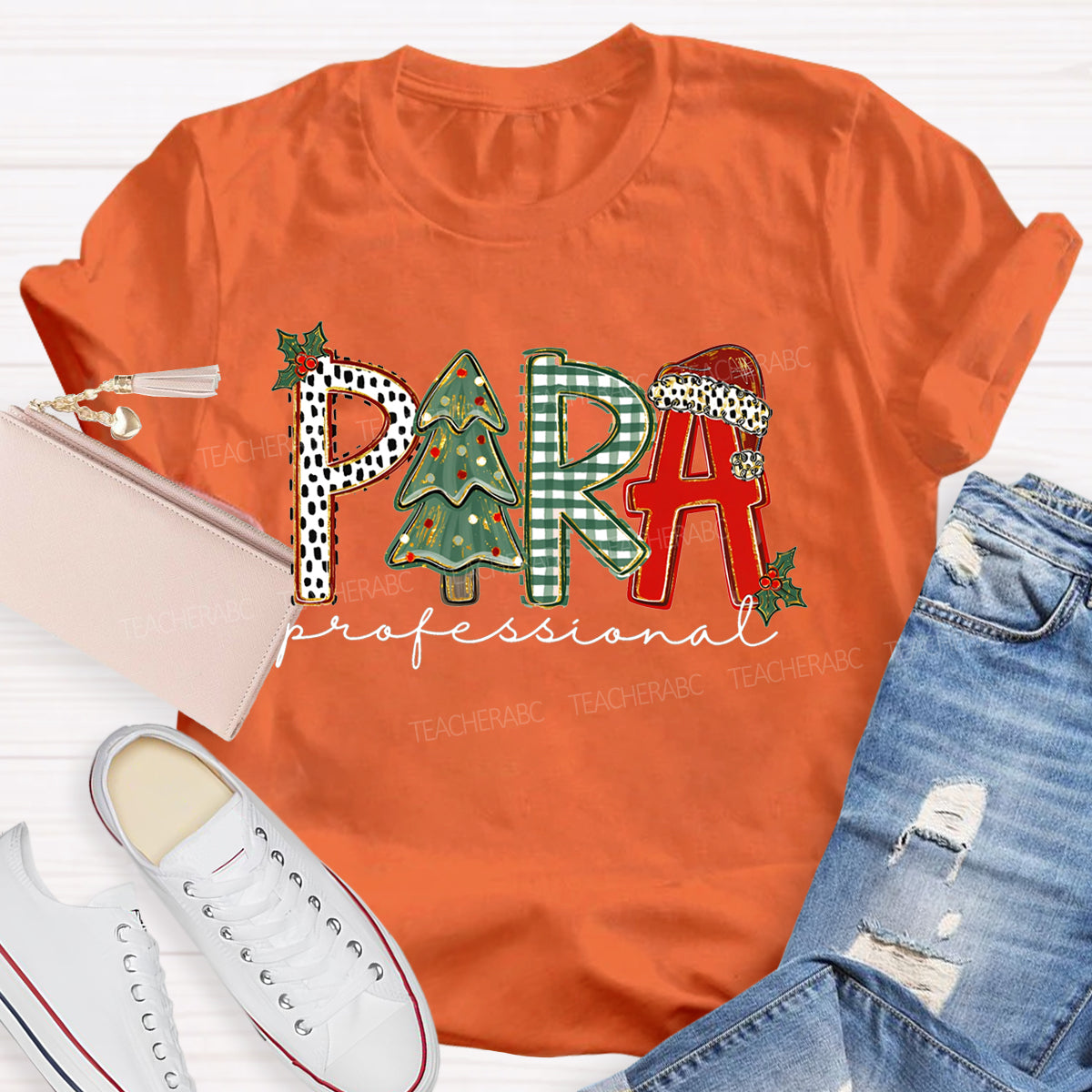 Para Professional Christmas Tree And Christmas Vibes T-shirt