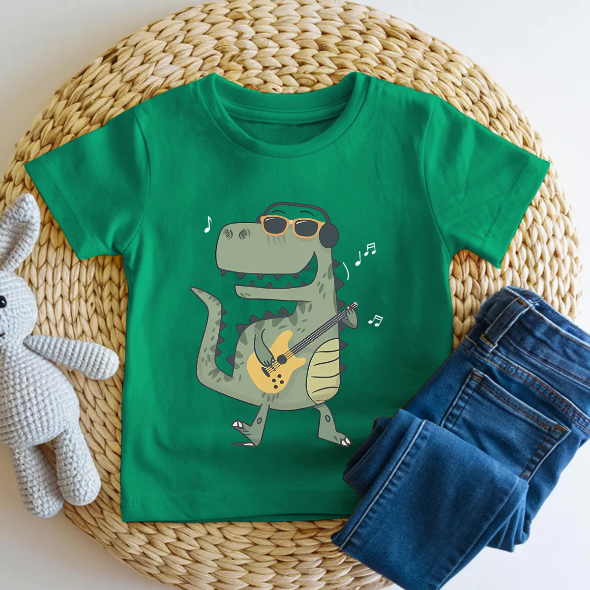 Music Dinosaur  Toddler T-shirts