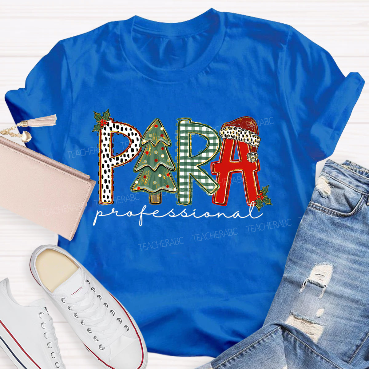 Para Professional Christmas Tree And Christmas Vibes T-shirt