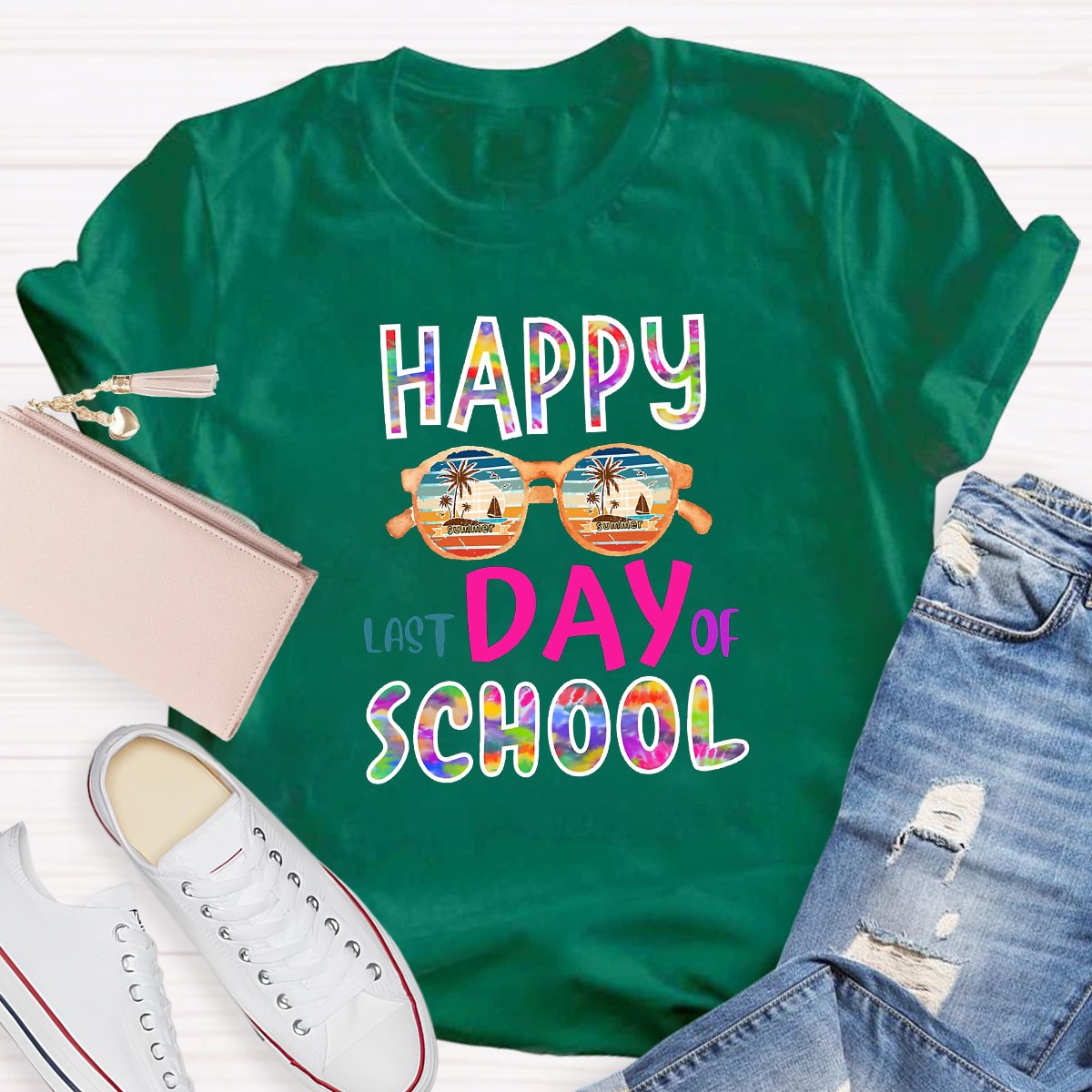 Happy Last Day Of School Teacher Shirt