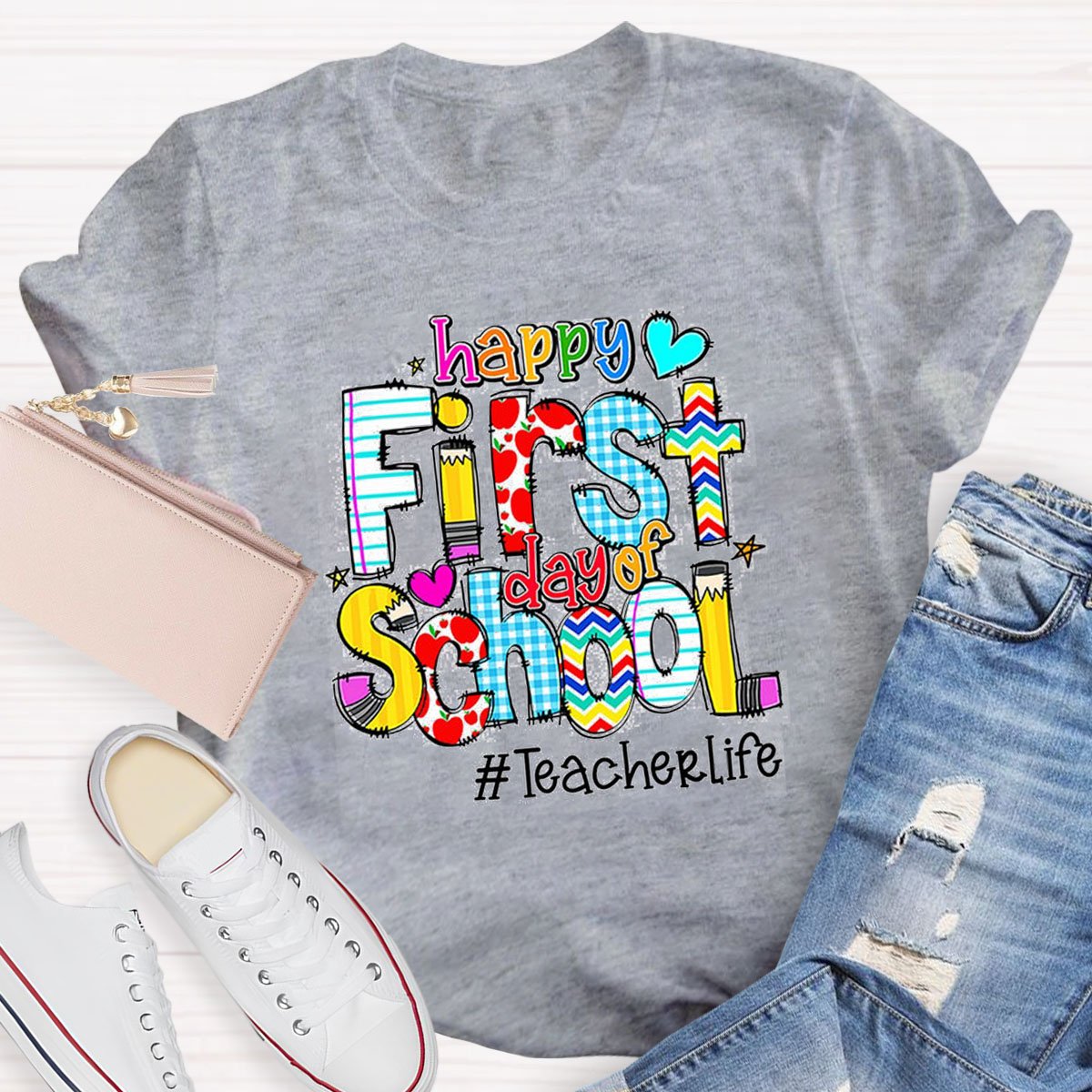Happy First Day Of School T-Shirt
