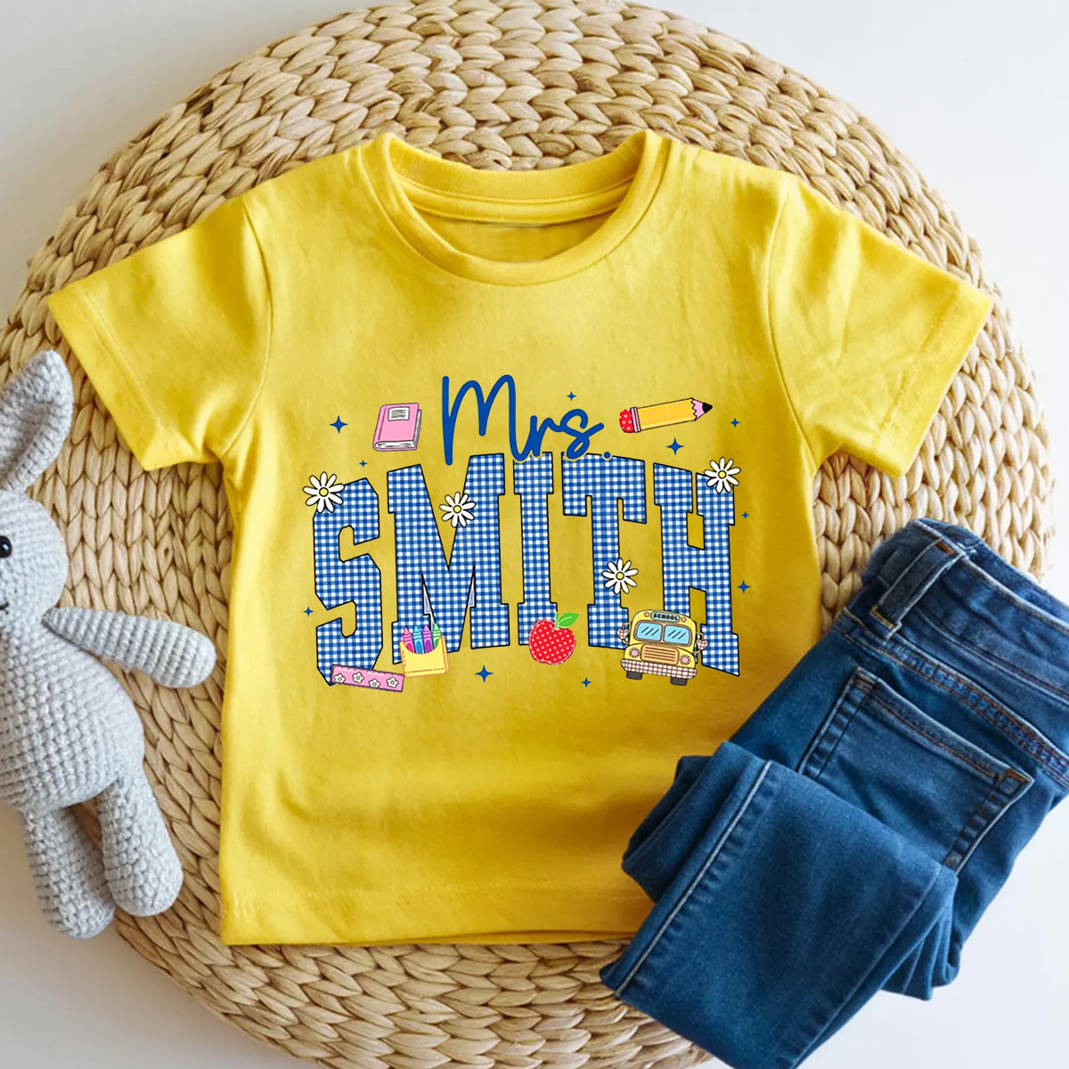 Personalized Name Proud Kindergarten Toddler T-shirts