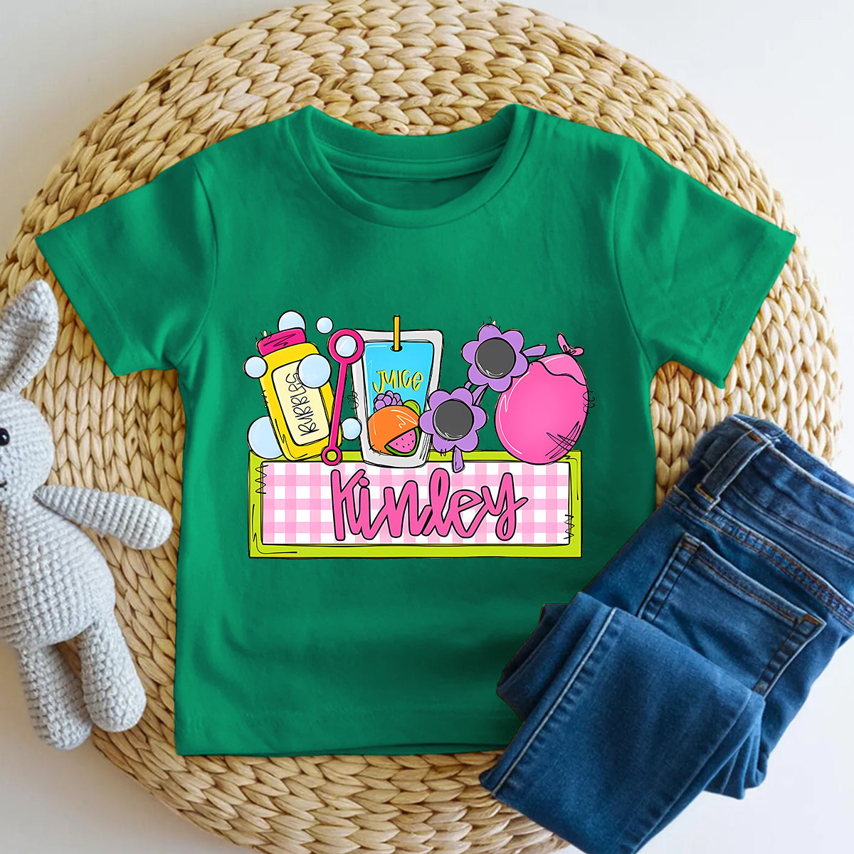 Personalized Name Play All Day Kindergarten Toddler T-shirts