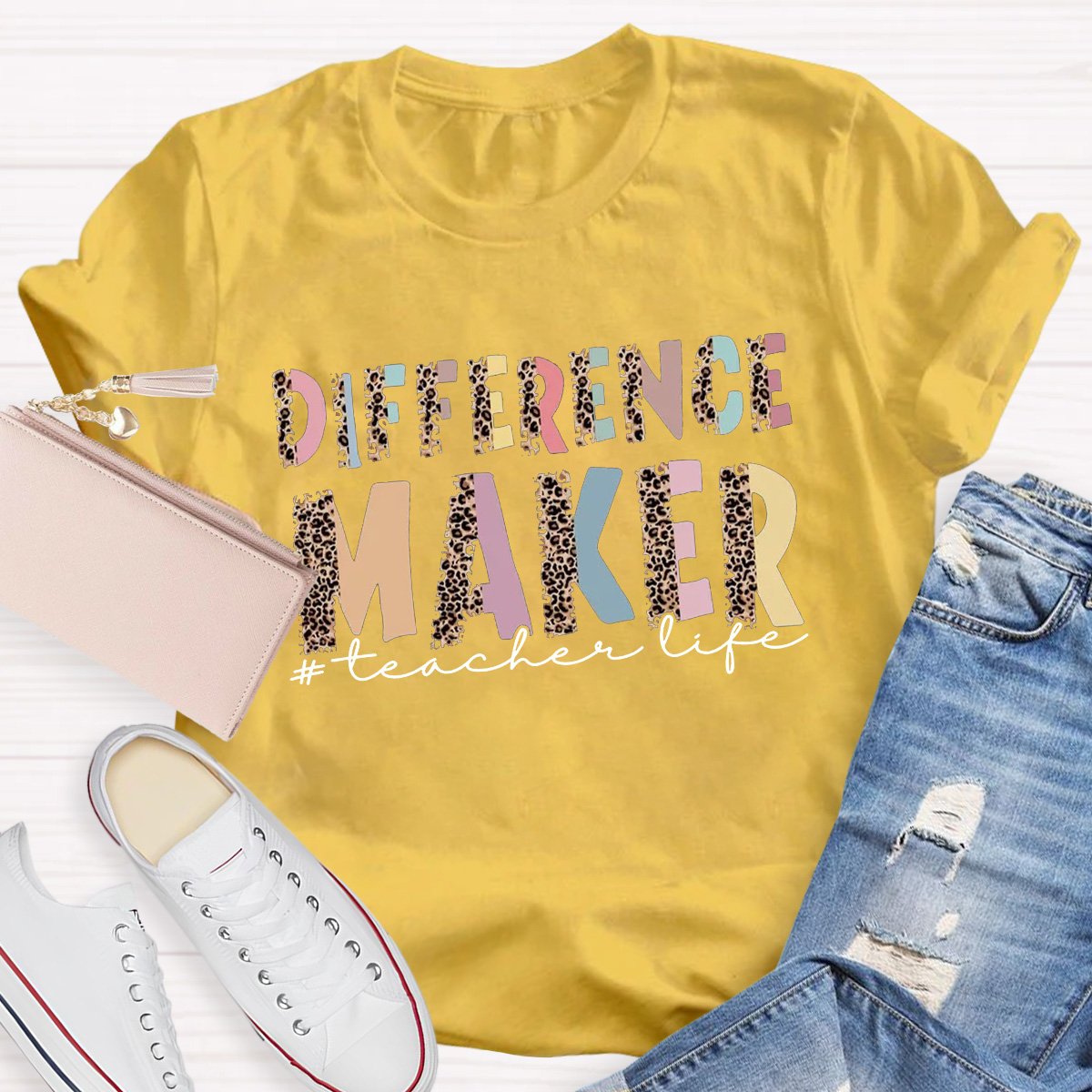 Difference Maker Teacher Shirt