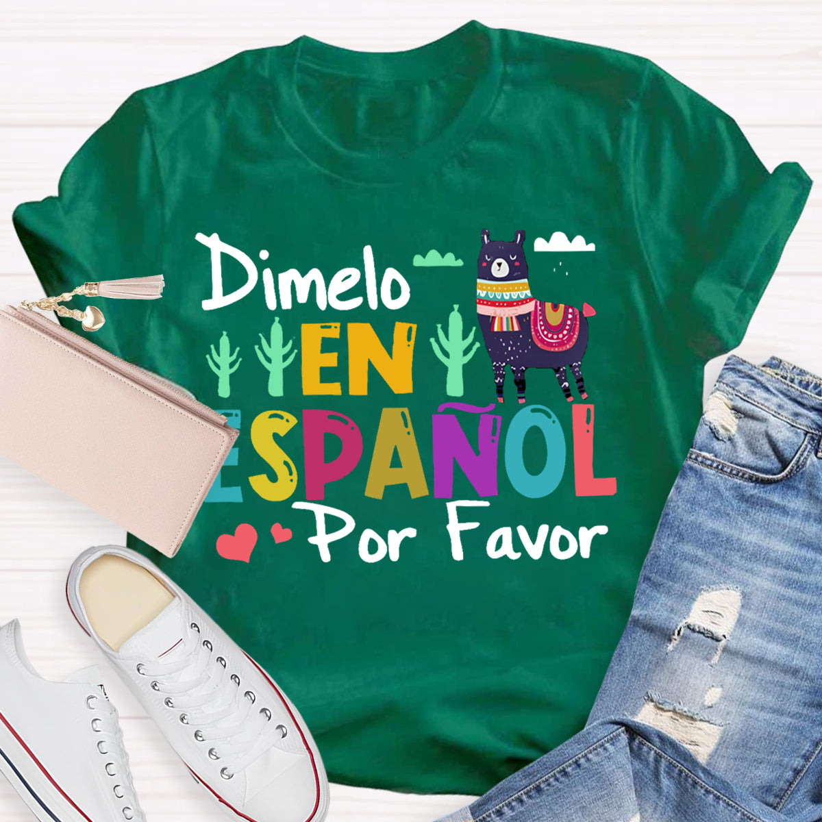 Dimelo En Espanol Por Favor T-shirt