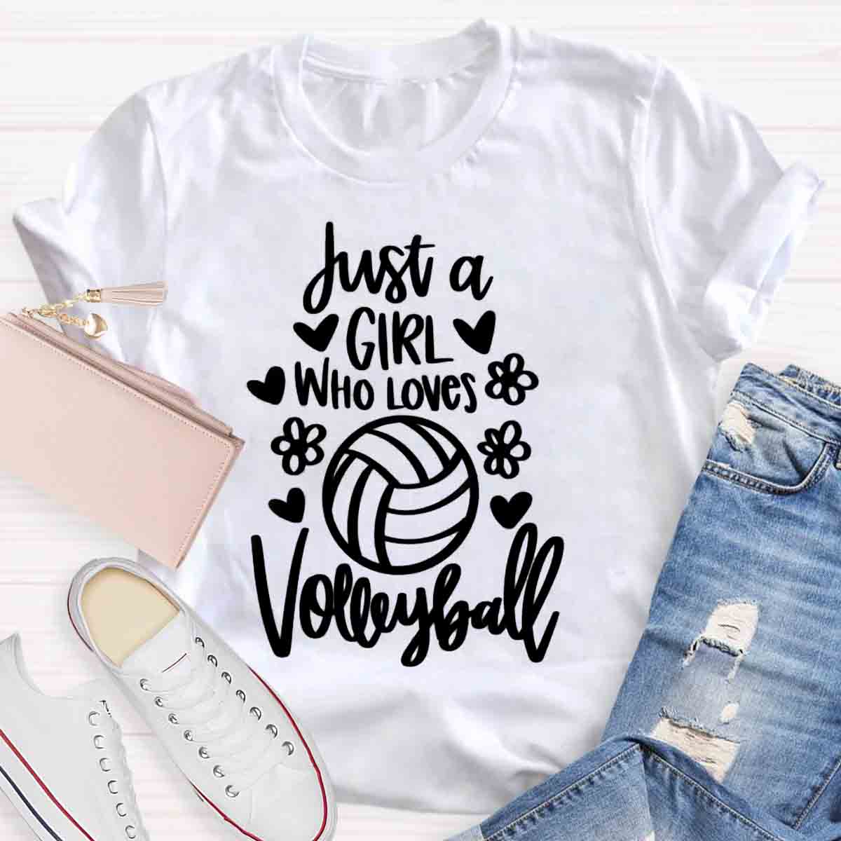 Just A Girl Who Loves Sport Teacher T-Shirt