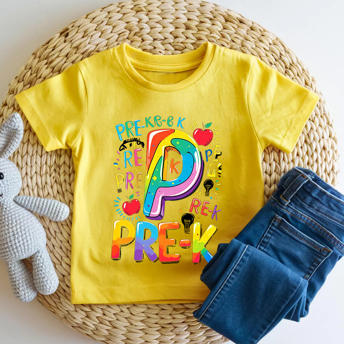 Personalized Grade P Is For Pre-K Where The Fun Begins Toddler T-shirts