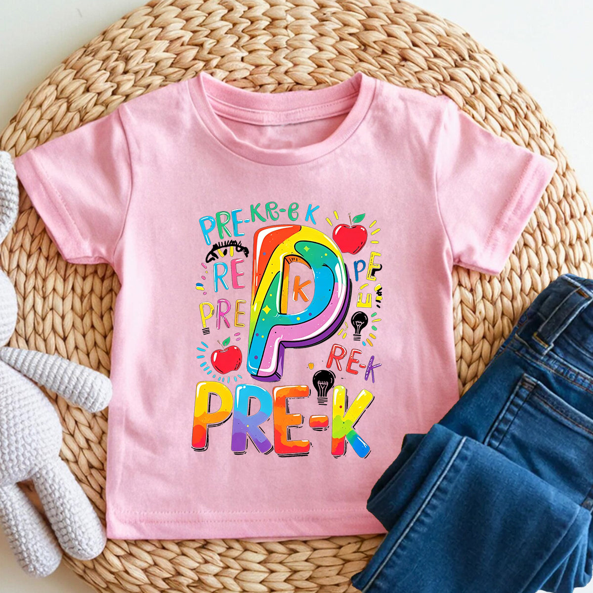 Personalized Grade P Is For Pre-K Where The Fun Begins Toddler T-shirts