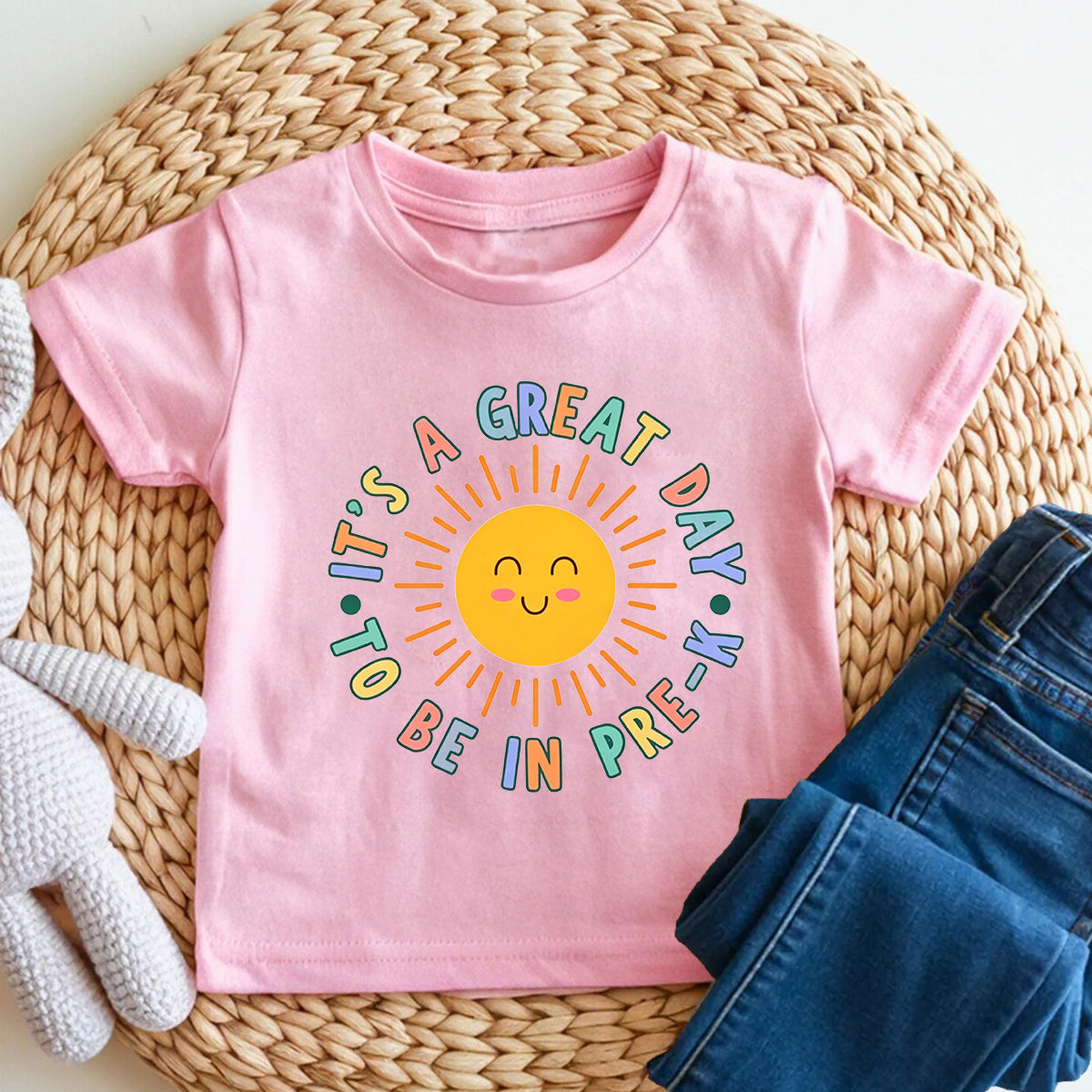 Personalized Grade It'S A Great Day To Be In Pre-K Toddler T-shirts