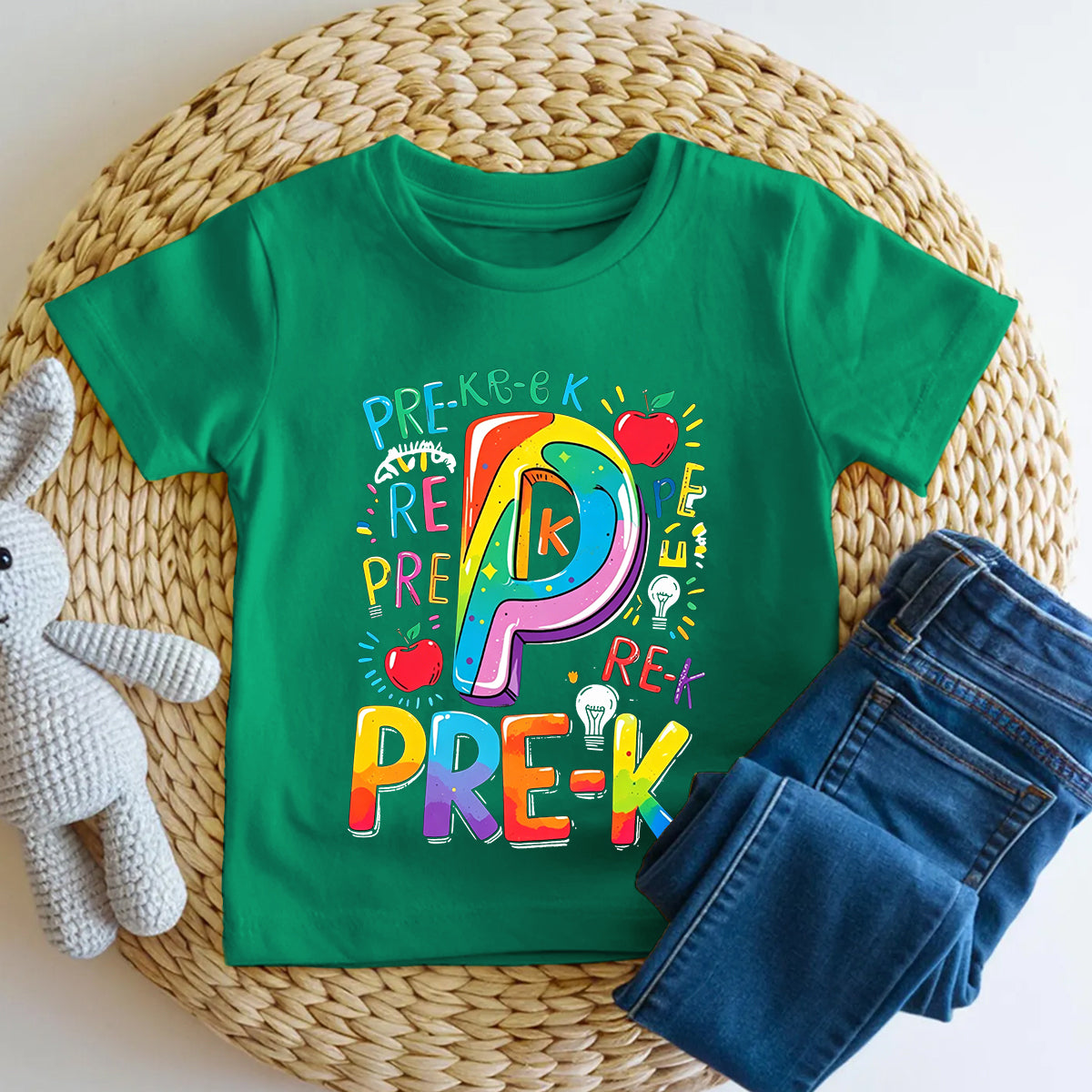 Personalized Grade P Is For Pre-K Where The Fun Begins Toddler T-shirts