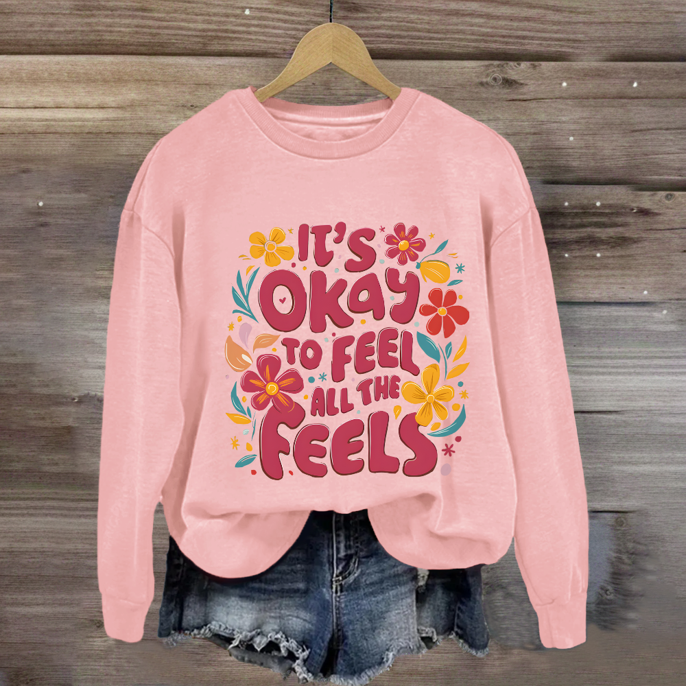 Celebrate Minds of All Kinds Floral Sweatshirt