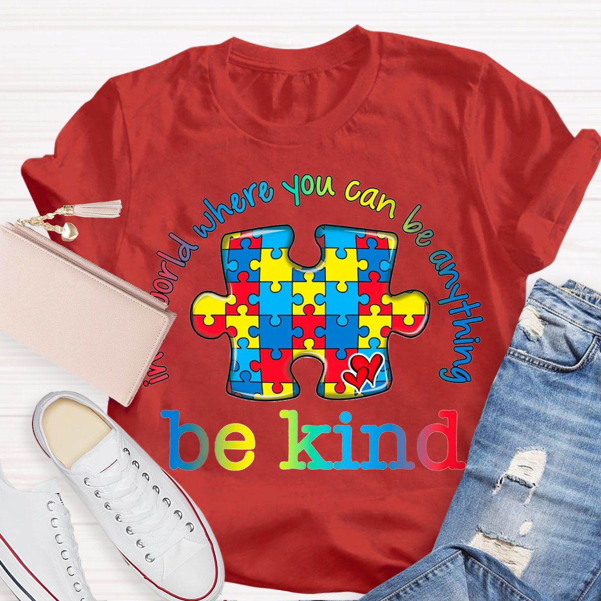 In A Word You Can Be Anything Be Kind T-Shirt