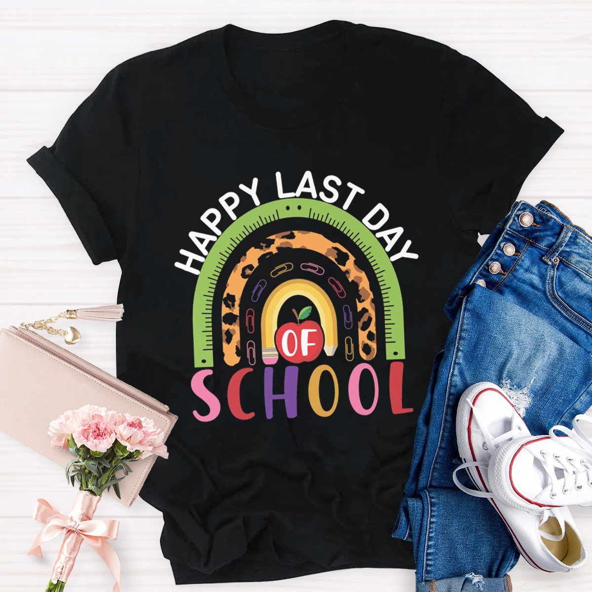 Happy Last Day Of School Teacher Shirt