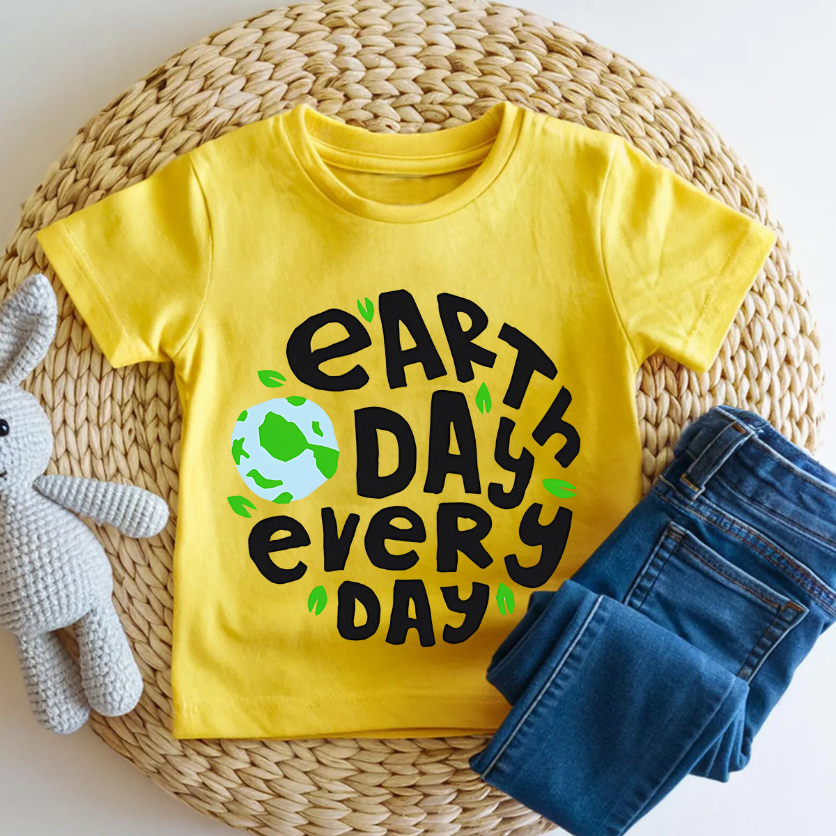 Earth Day Every Day  Toddler T-shirts