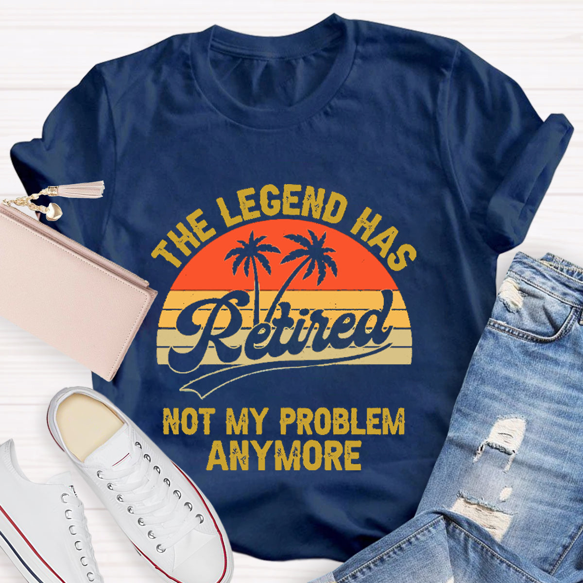 Not My Problem Anymore Retired Teacher T-Shirt
