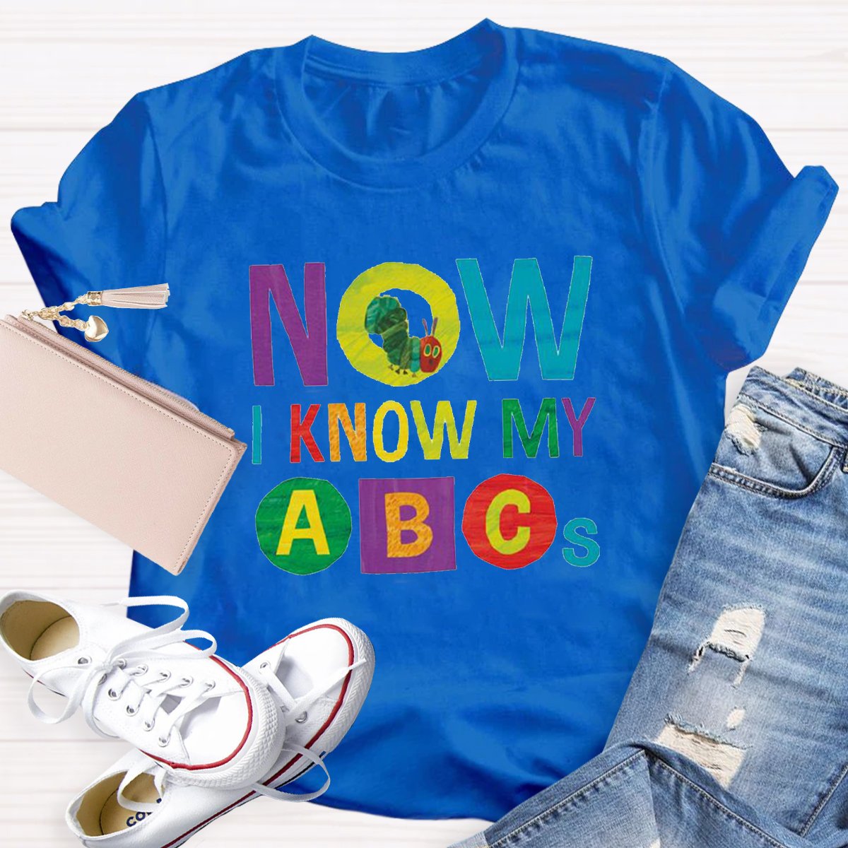 Now I Know My ABCs Teacher Shirt