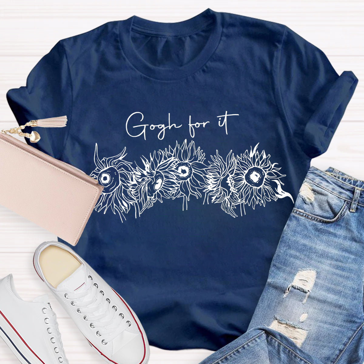 Go For It Art Teacher T-Shirt