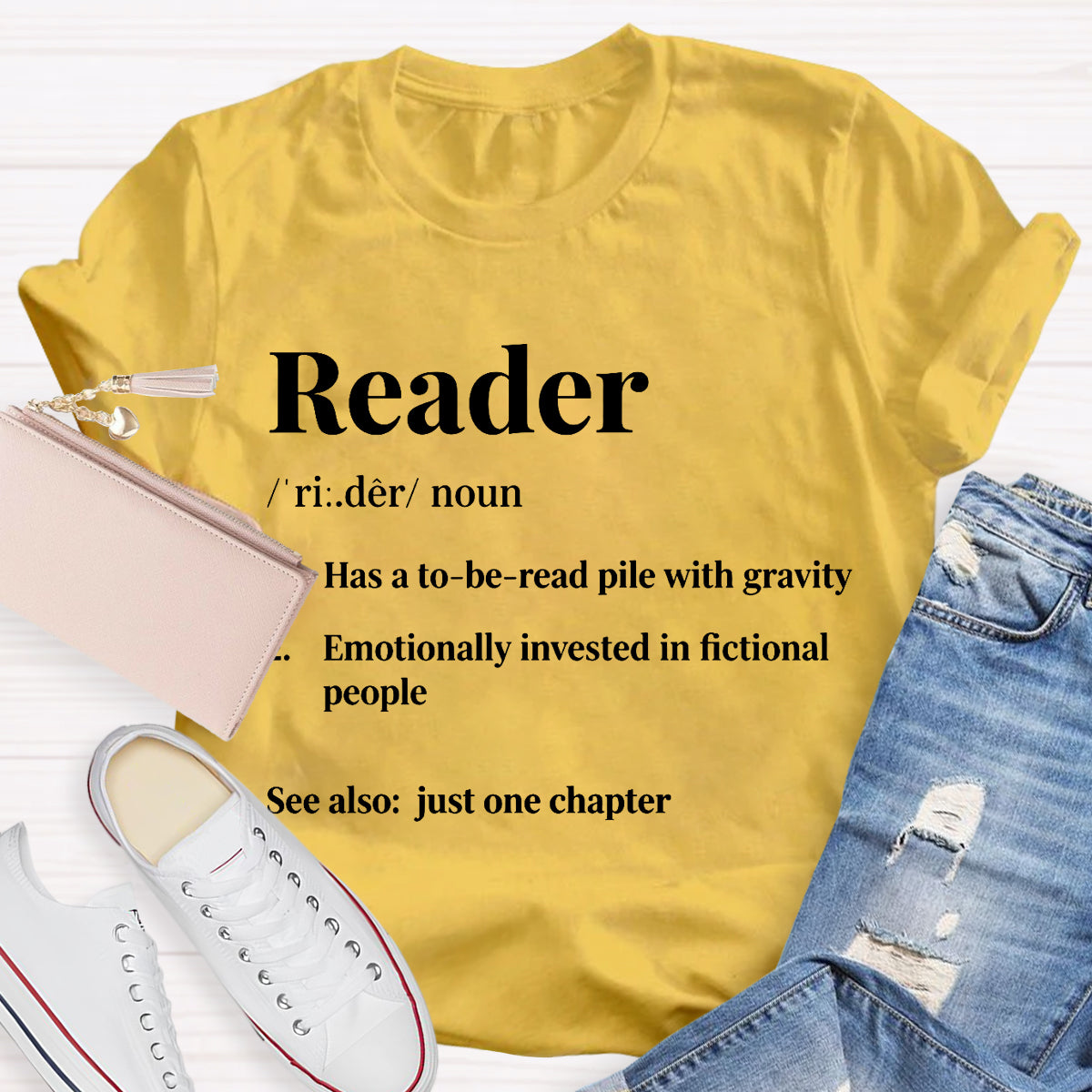 Reader  Has A To Be Read Pile With Gravity Teacher T-shirt
