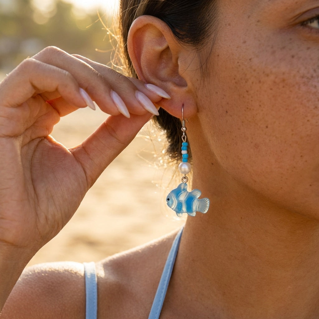 Hello Summer Beach Earrings