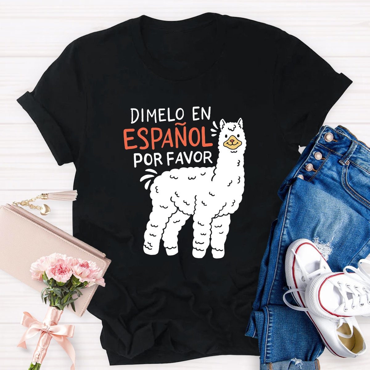 Dimelo En Espanol Por Favor Spanish Teacher's Shirt