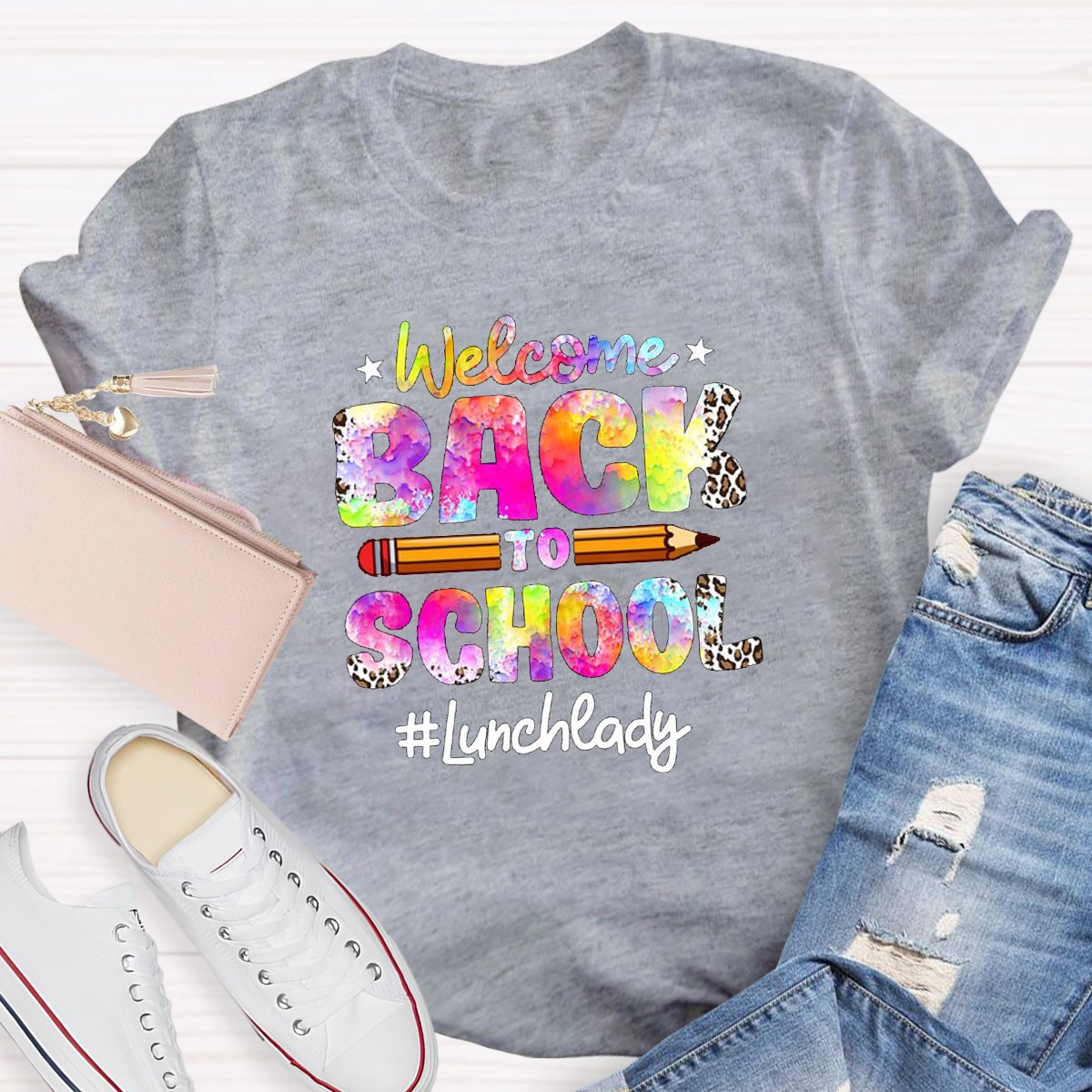 Welcome Back To School Lunchlady Teacher Shirt