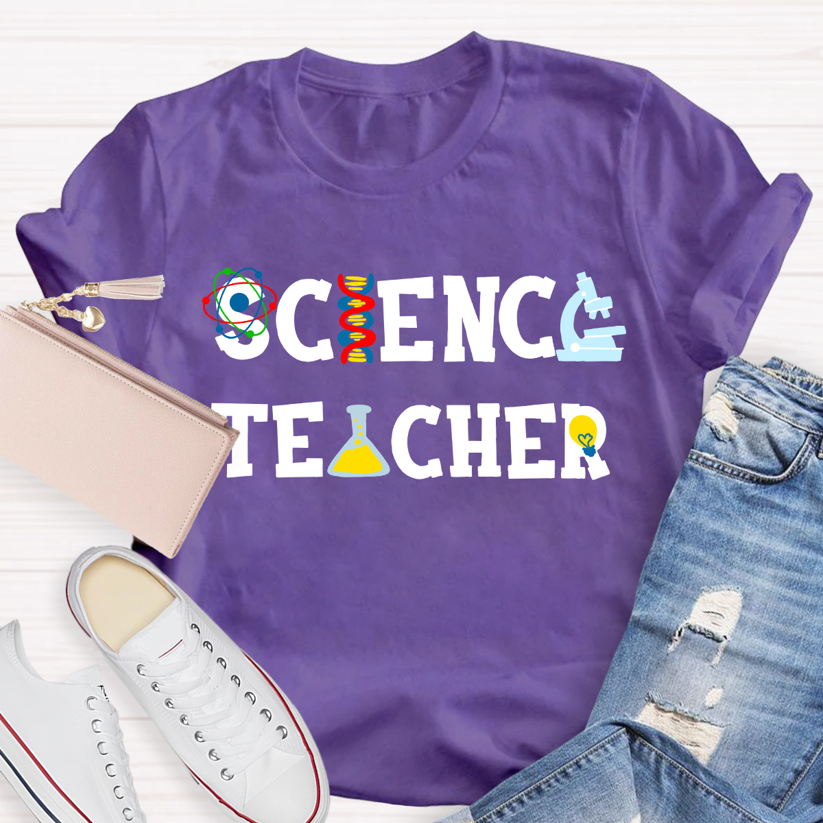 Science Reagent Bottle Teacher T-Shirt