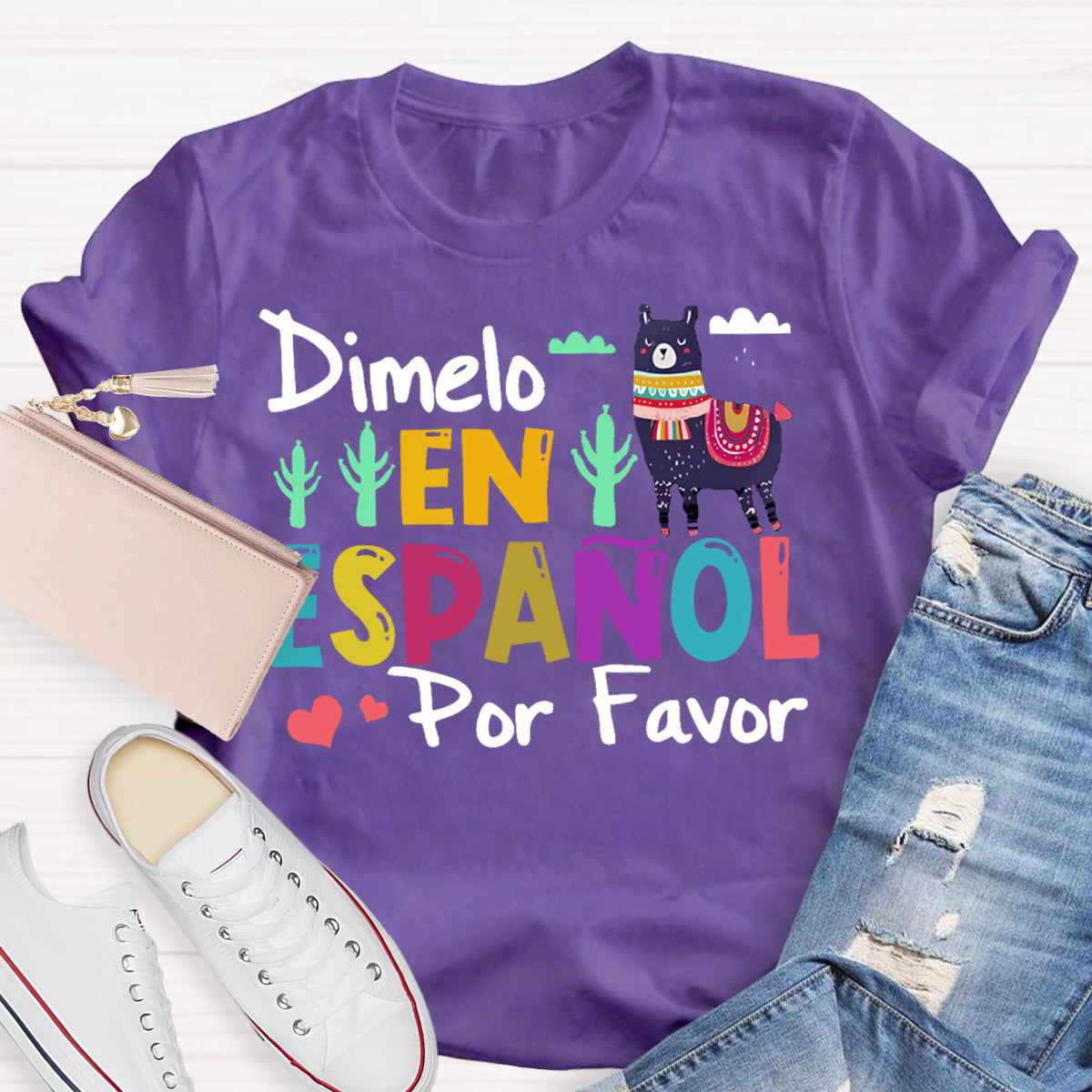 Dimelo En Espanol Por Favor T-shirt