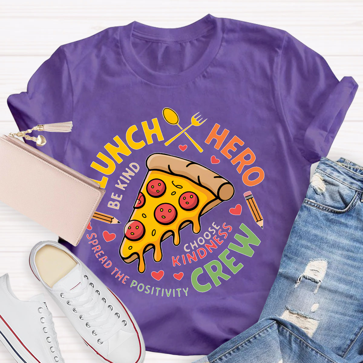 Lunch Hero Crew T-shirt