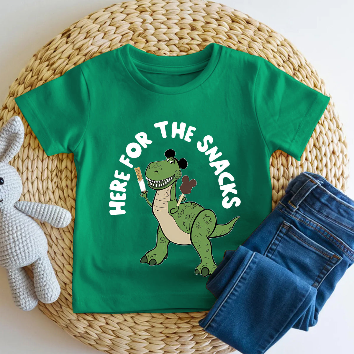 Here For The Snacks  Toddler T-shirts