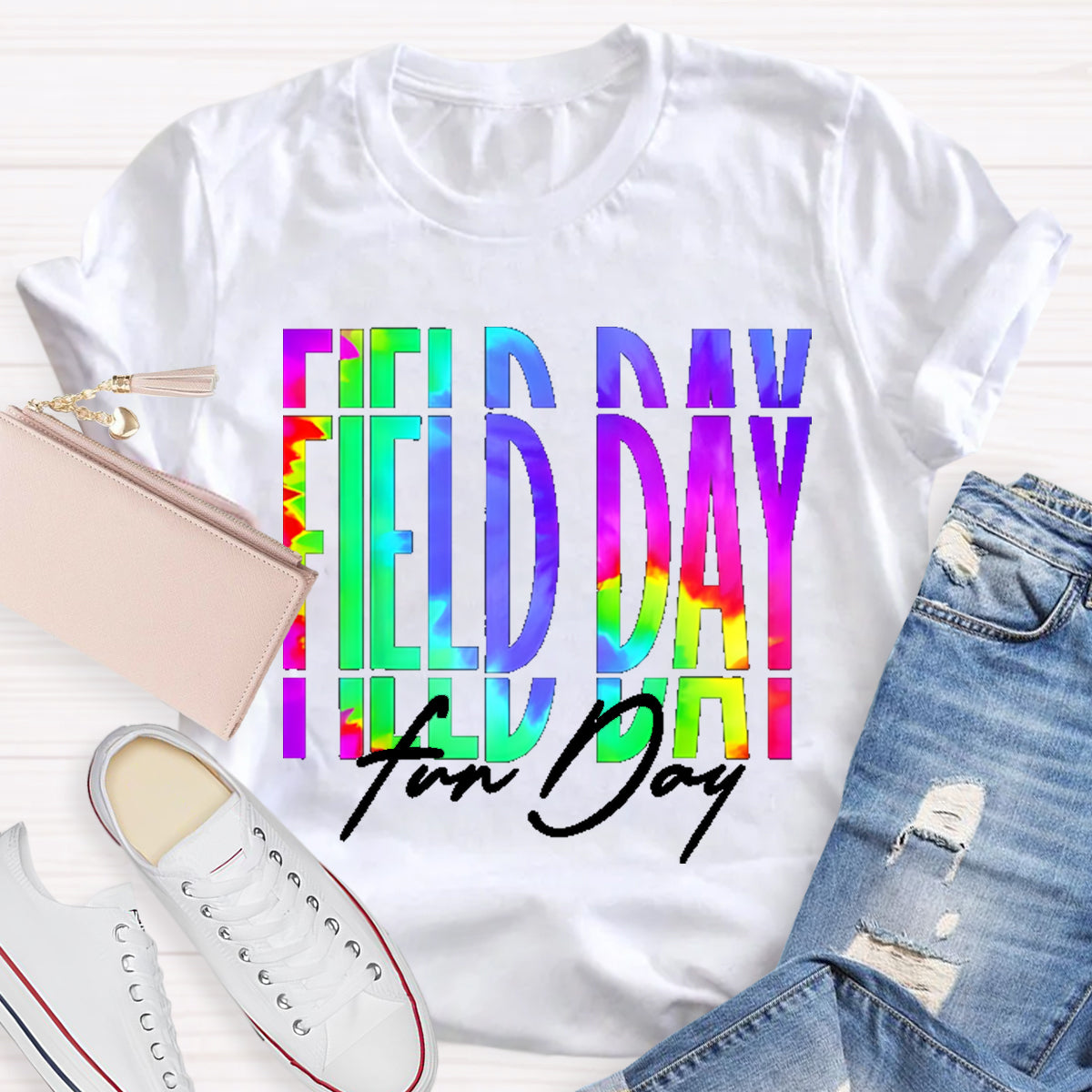 Field Day Fun Day Teacher T-Shirt