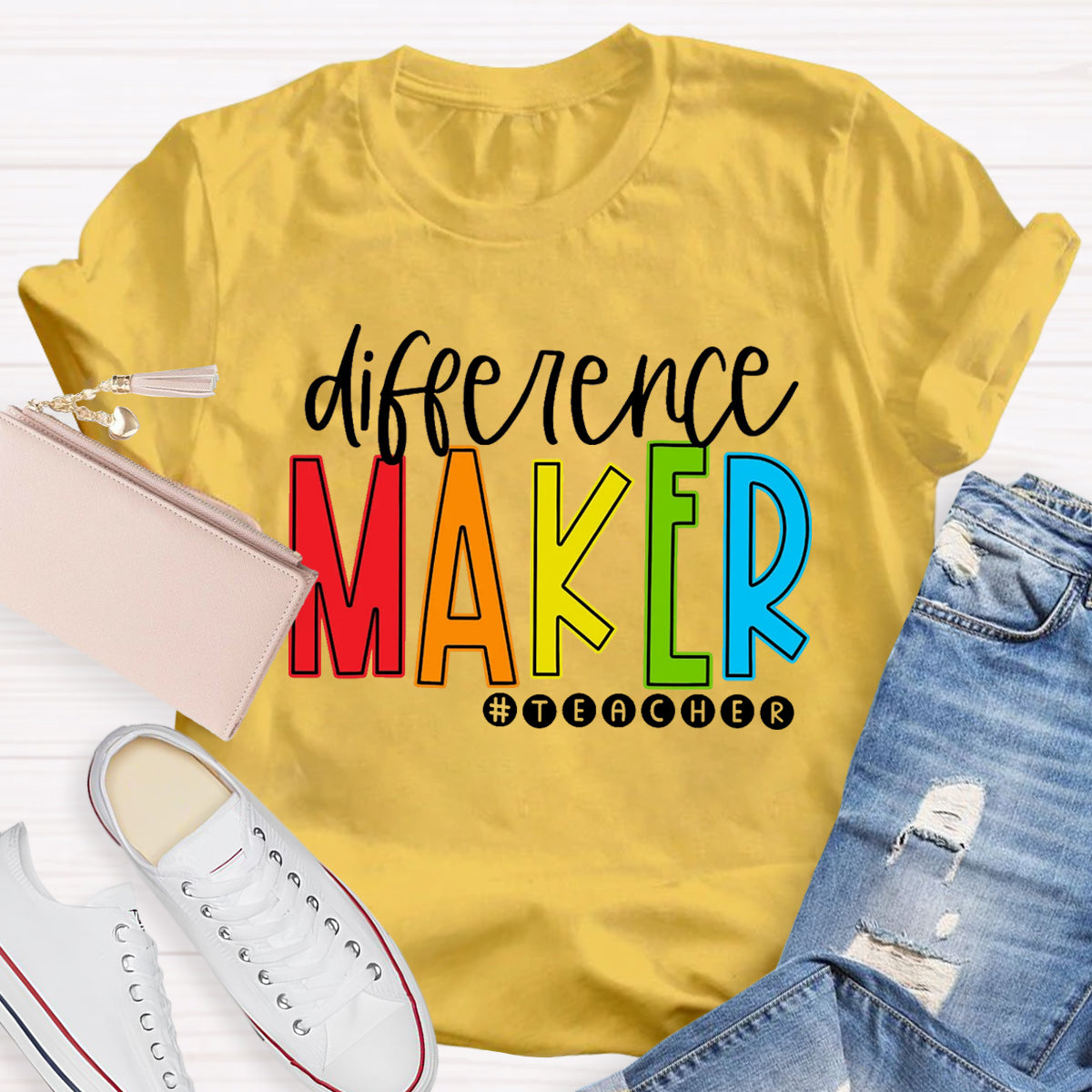 Difference Maker Teacher T-Shirt