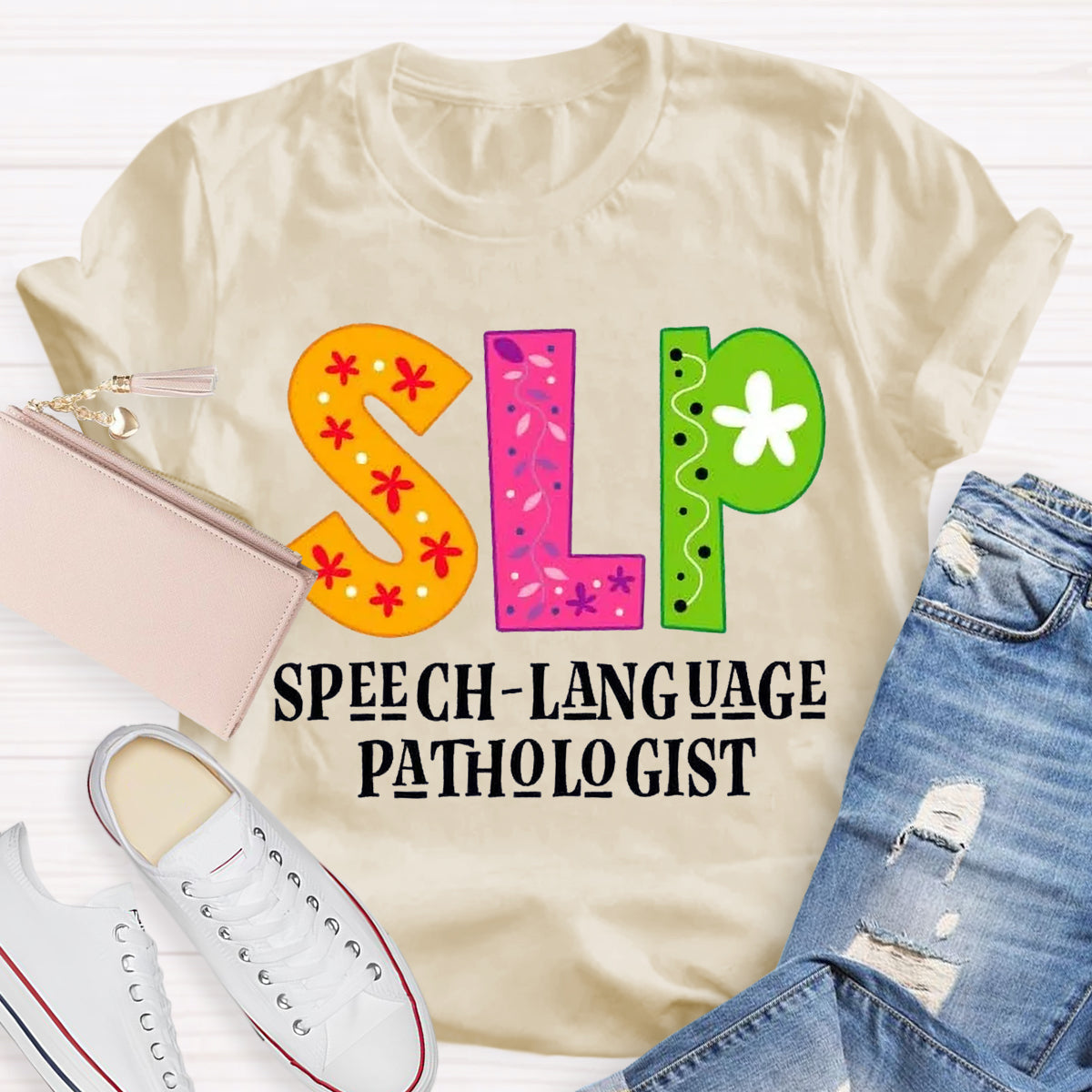 SLP Speech Language Pathologist Teacher T-Shirt