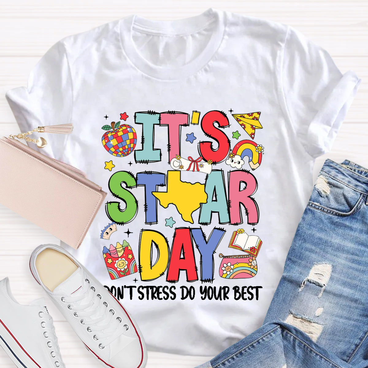 It's Star Day Don't Stress Be Your Best Teacher T-Shirt