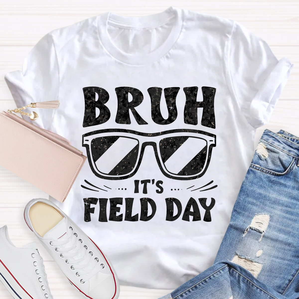 Bruh It's Field Day Teacher T-Shirt