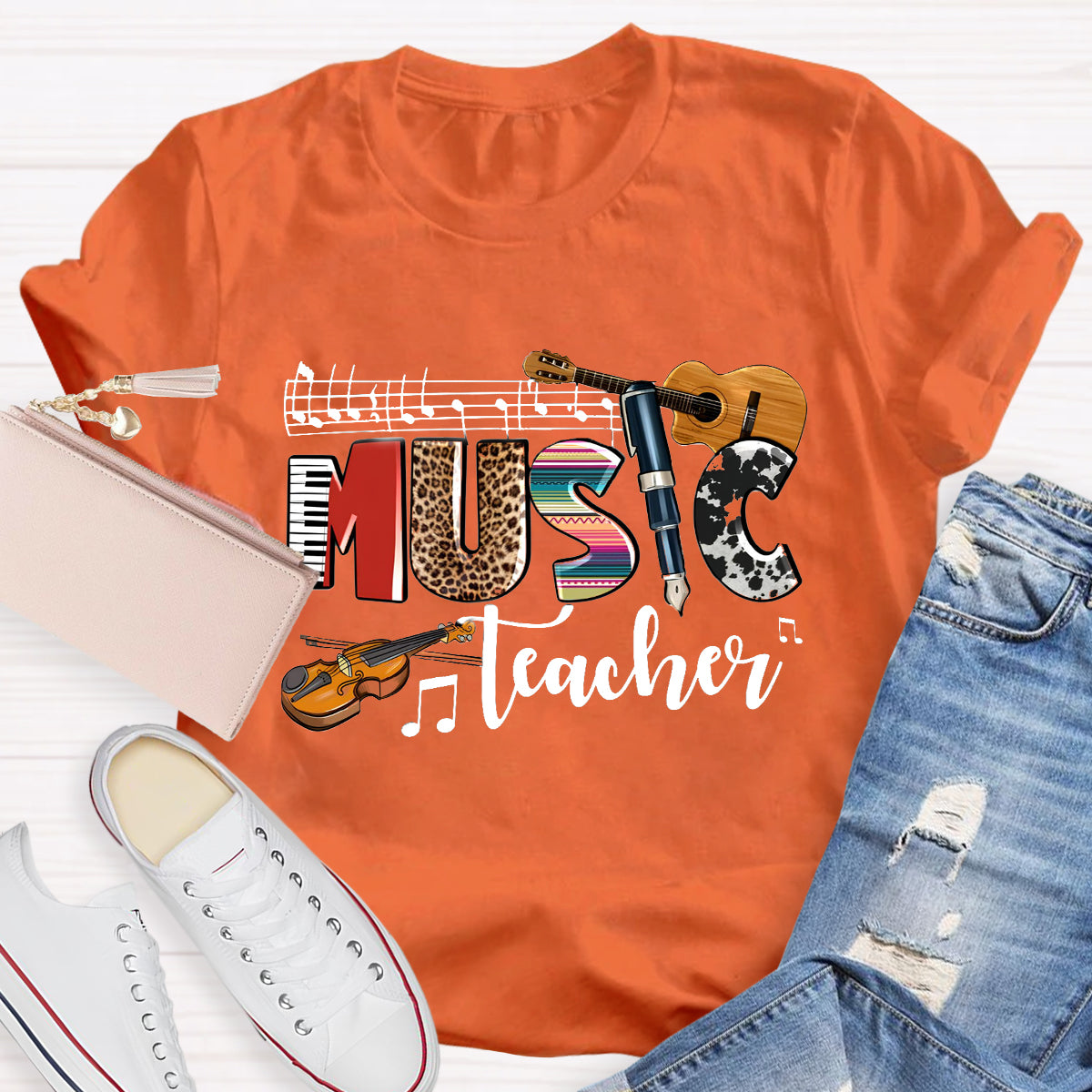 Musical Instrument Music Teacher T-Shirt