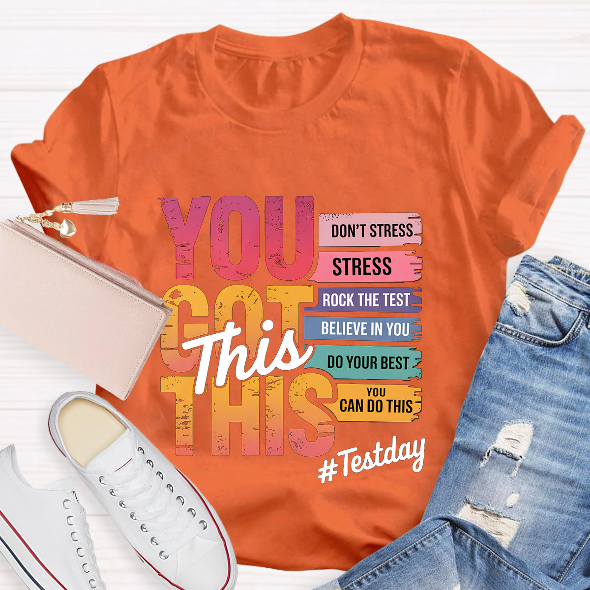 You Got This Don't Stress Teacher T-Shirt