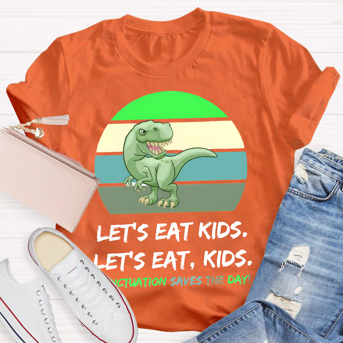 Dinosaur Teacher T-Shirt