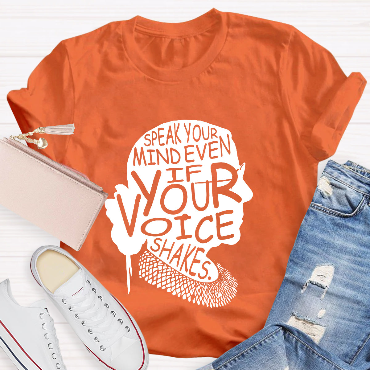 Speak Your Mind Even If Your Voice Shakes T-Shirt