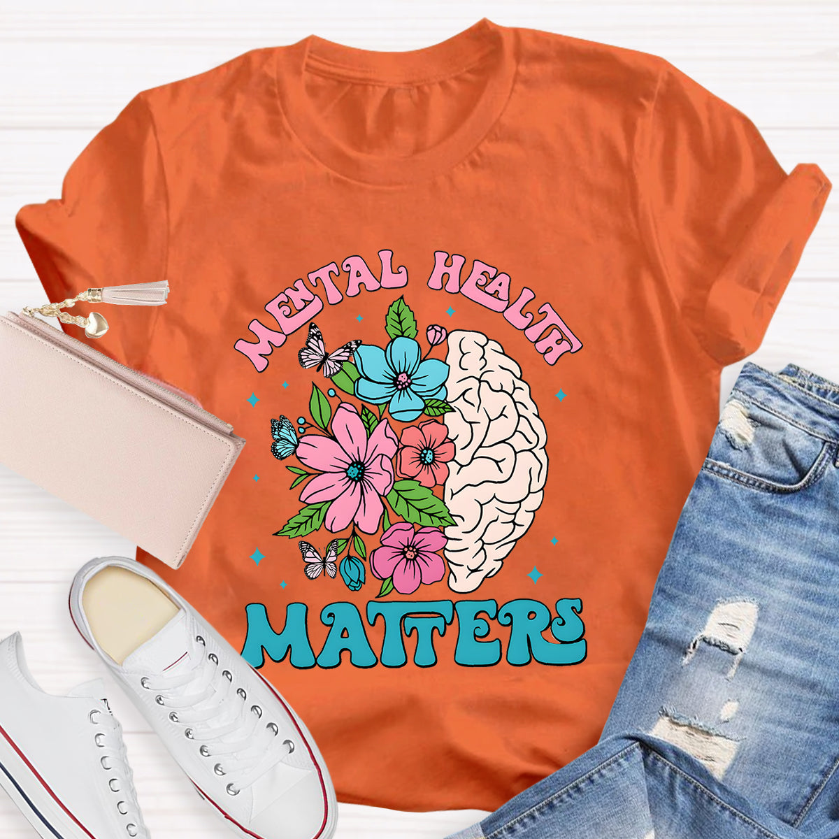 Mental Health Matters Teacher T-Shirt