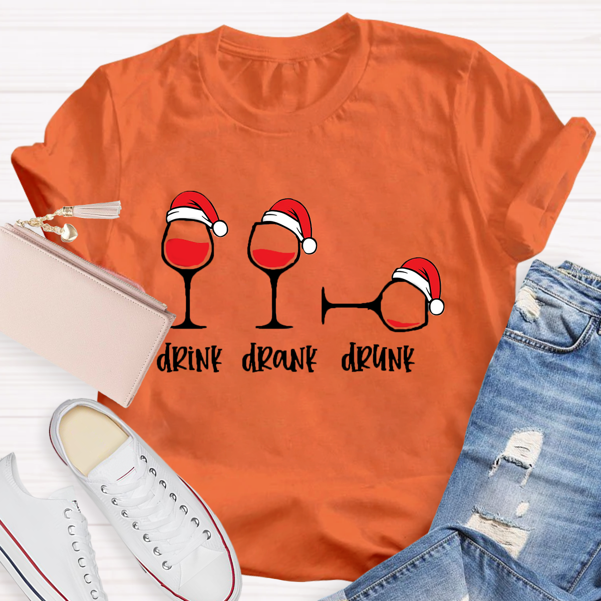 Drink Drank Drunk T-Shirt