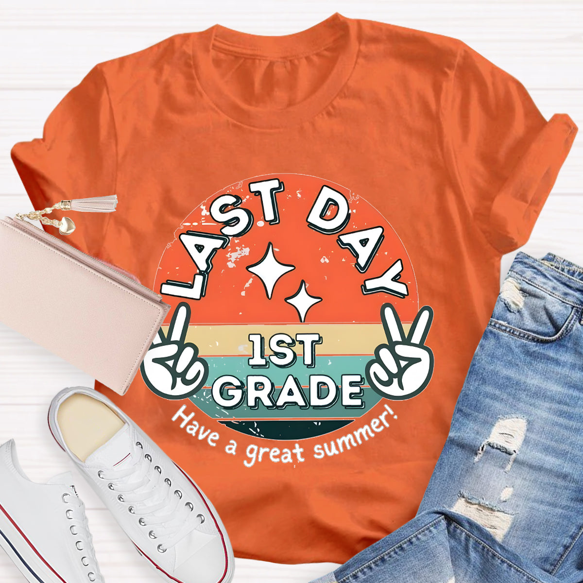 Personalize Grade Have A Great Summer Teacher T-Shirt