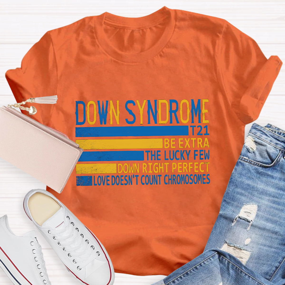 Down Syndrome Extra Chromosome T21 T-Shirt